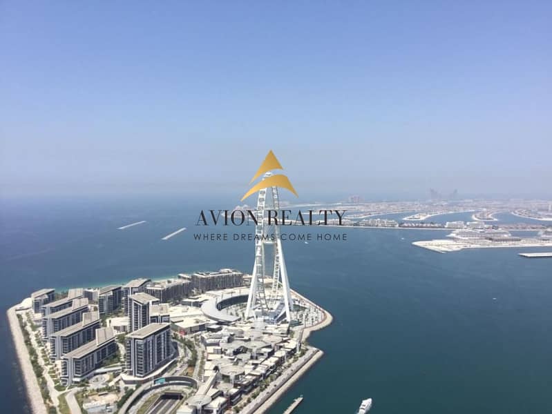 Genuine Listing - Panoramic Views | Luxurious 2Br | Fully Furnished & Highly  Managed - JBR