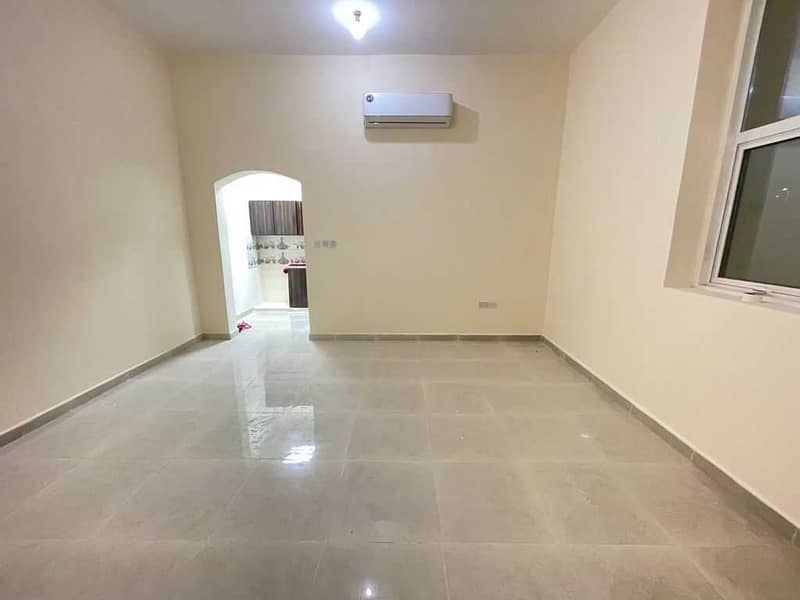 2 Excellent studio large area for rent in Shakhbout city with new villa monthly 2500