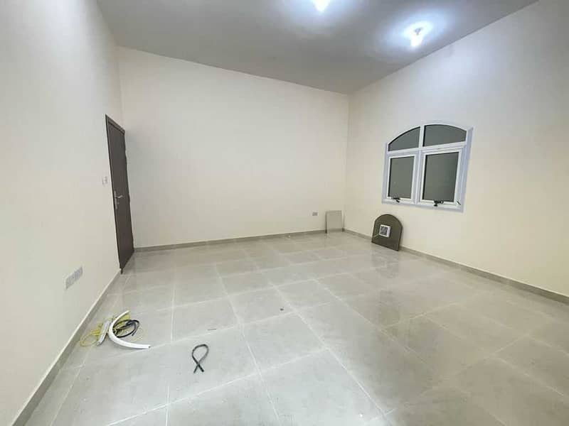 10 Excellent studio large area for rent in Shakhbout city with new villa monthly 2500