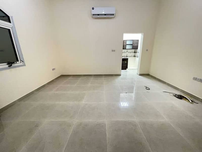 20 Excellent studio large area for rent in Shakhbout city with new villa monthly 2500