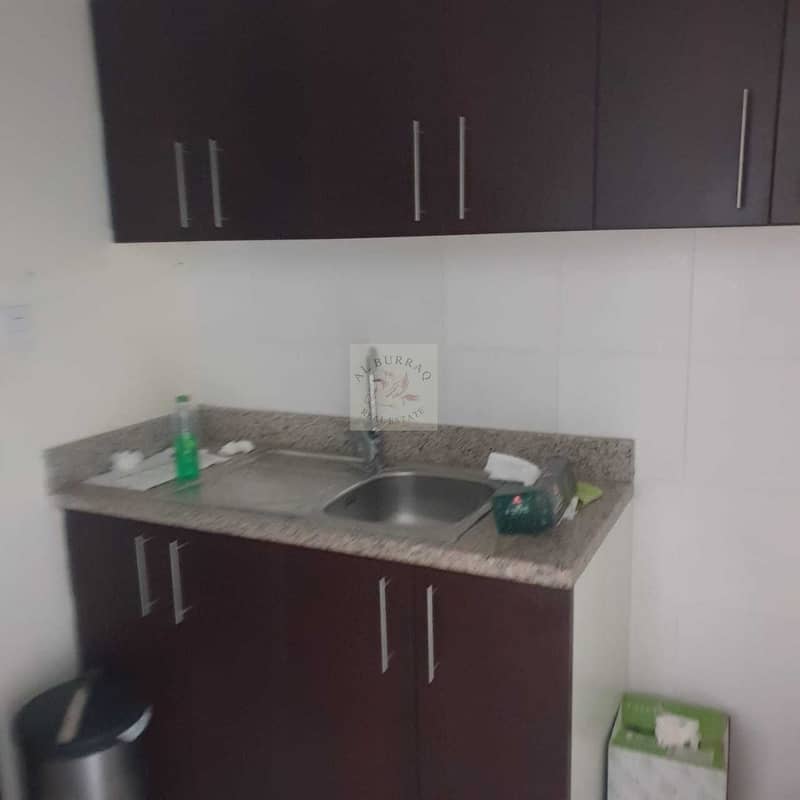 4 Fully fitted Office with Kitchen and Bath lake and burj view