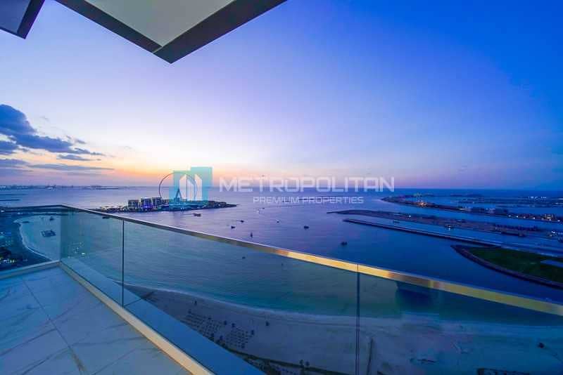 High Floor | Sea and Dubai Eye View | Modern Unit