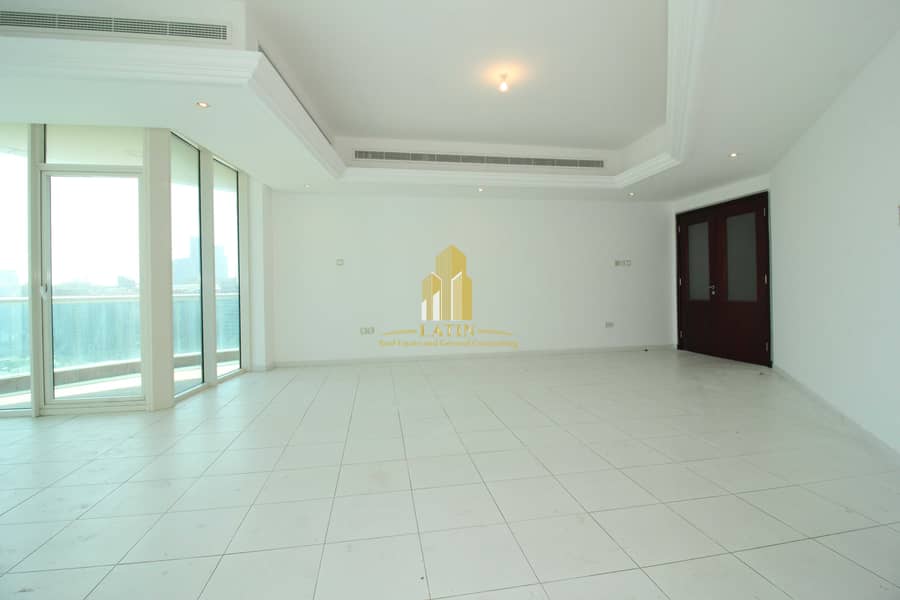 3 Full Sea View! | 3 BR + Maid's room | Balconies & Prime location !