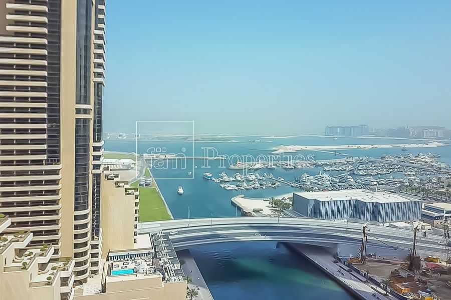 4 stunning view| full marina view| mid floor