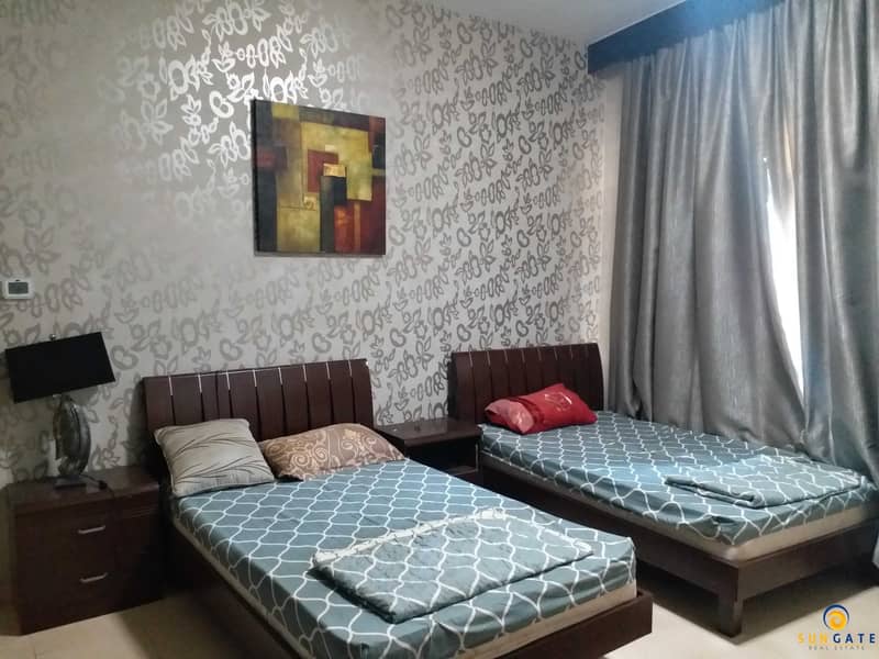 12 Furnished 2 Bedroom apartment with storage