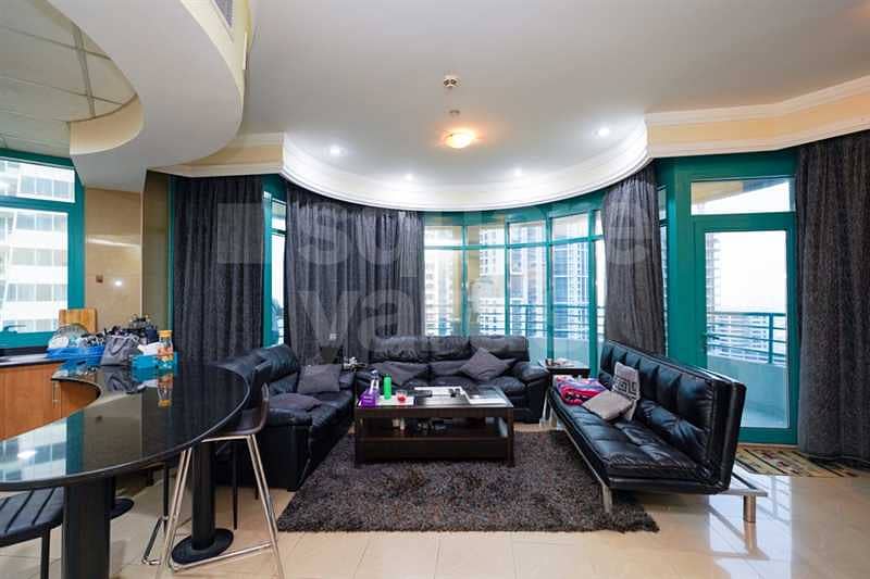 7 2 Bed+Store||Furnished||Marina & Partial Sea View