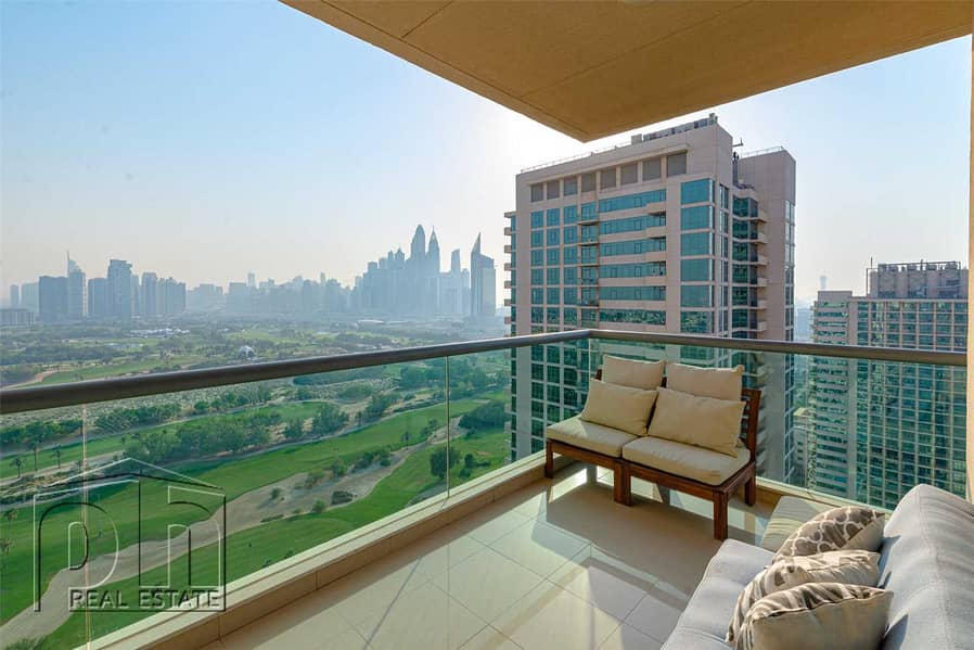 Unbelievable views from this furnished 2 bed apartment
