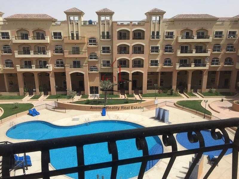 7 Fully Bright 1BR Apt | Big Balcony | Pool View I No Extra Chiller I DV3