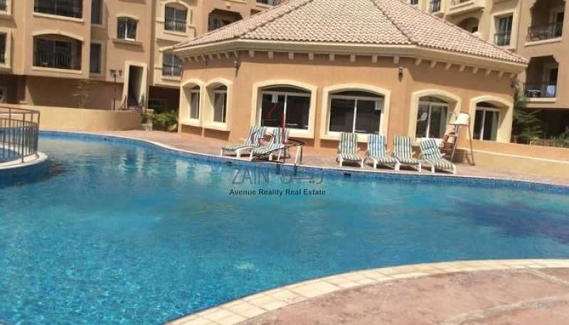 14 Fully Bright 1BR Apt | Big Balcony | Pool View I No Extra Chiller I DV3