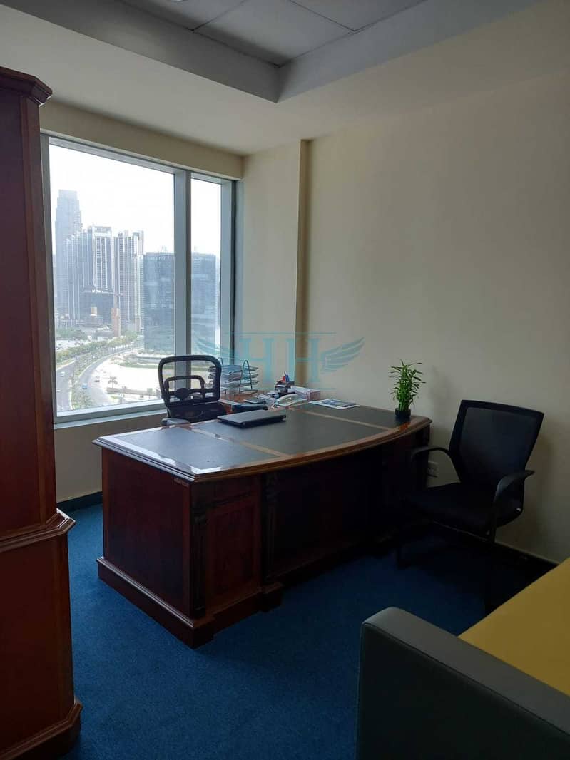 6 FULLY FITTED OFFICE FOR RENT  @ BUSINESS BAY