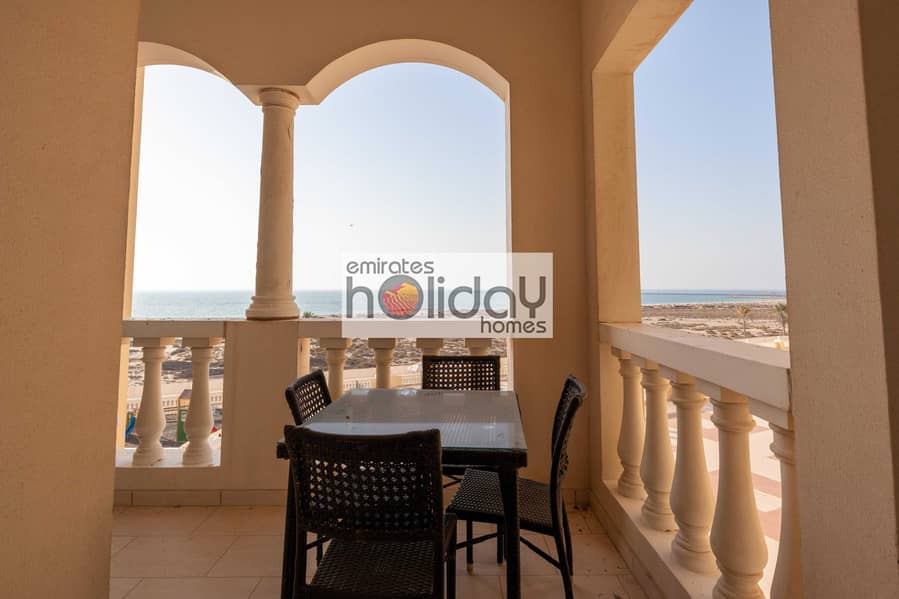 Fully Furnished - Amazing Sea View - Large Balcony