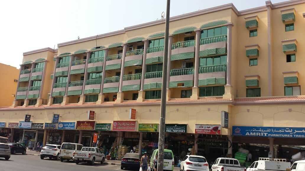 3 Spacious 2 Bed room hall flat in Salem Sheikh Building in Satwa from now onwards