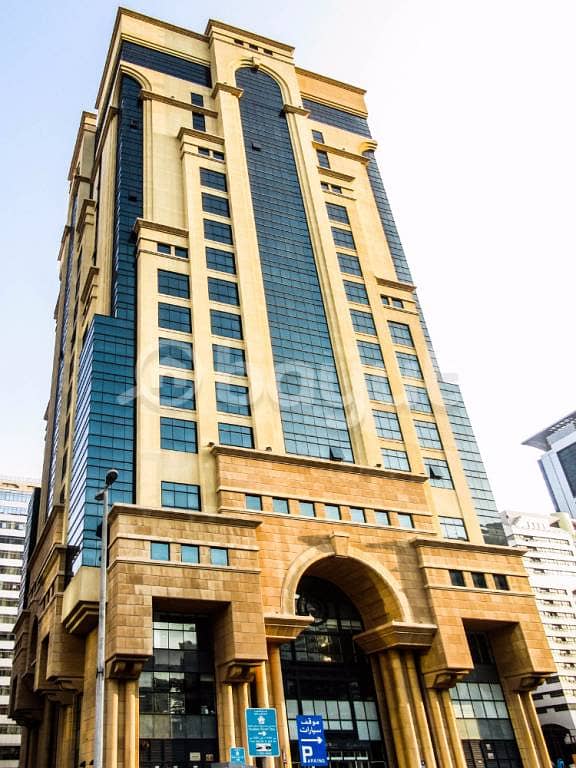 AFFORDABLE BRAND NEW OFFICE FOR RENT IN KHALIDIYA