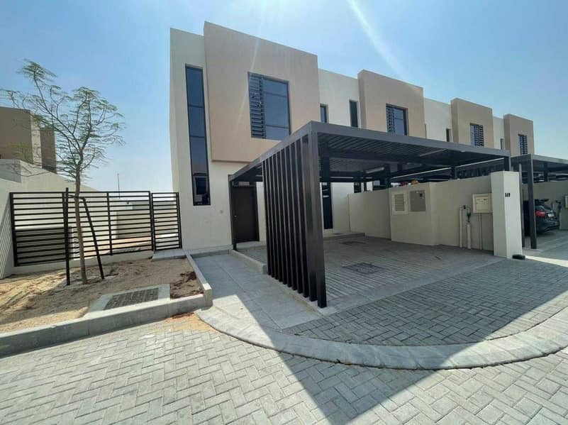 Brand New luxury 3 Bedrooms end unit Townhouse  for rent in Nasma Residence for 85,000 AED Yearly