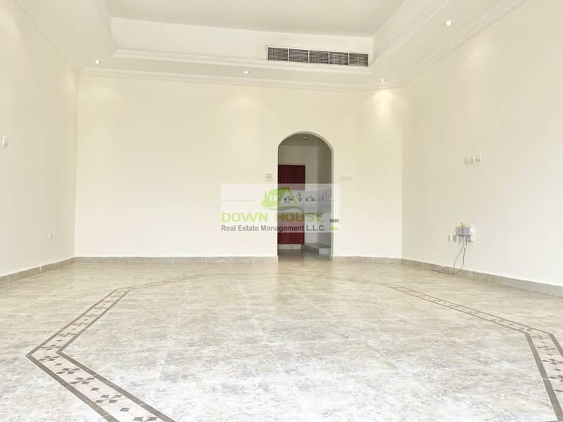 6 HA: first tenant big studio flat for rent in al nahyan area