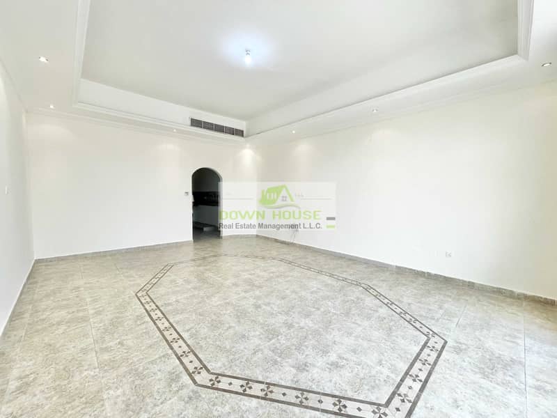 7 HA: first tenant big studio flat for rent in al nahyan area