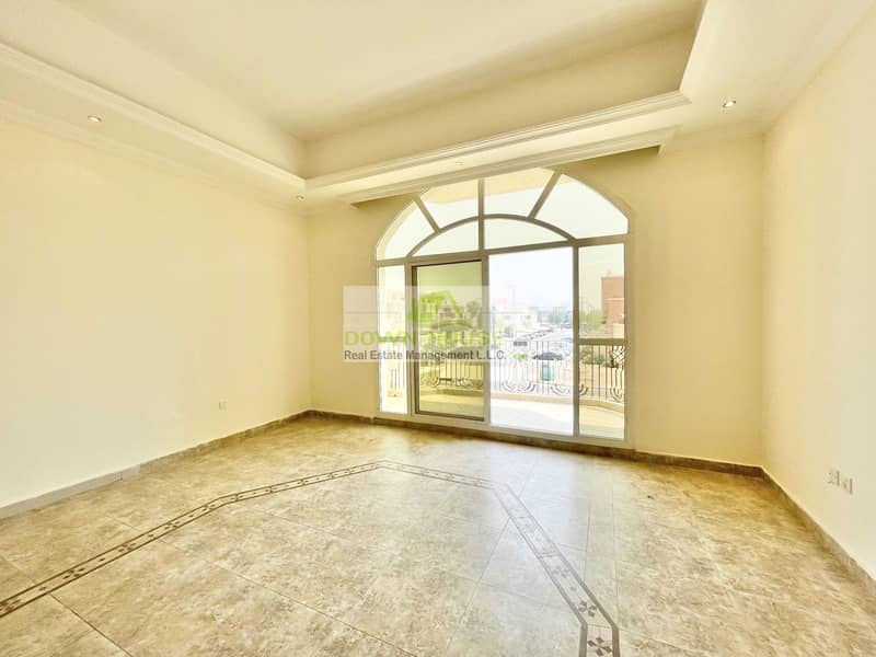11 HA: first tenant big studio flat for rent in al nahyan area