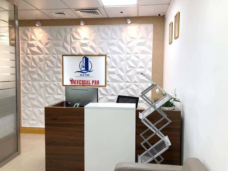 2 Great Offer Fully Furnished Office Space for Rent  Located in Tourist Club Area