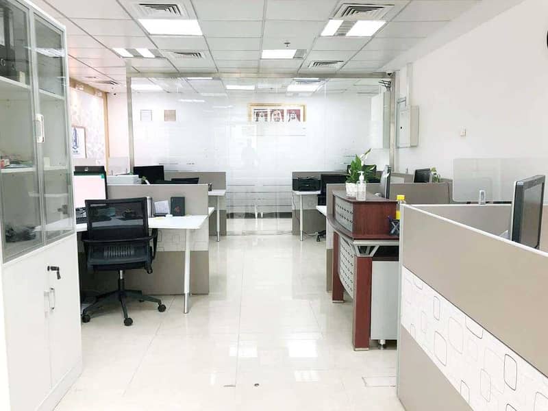 3 Great Offer Fully Furnished Office Space for Rent  Located in Tourist Club Area
