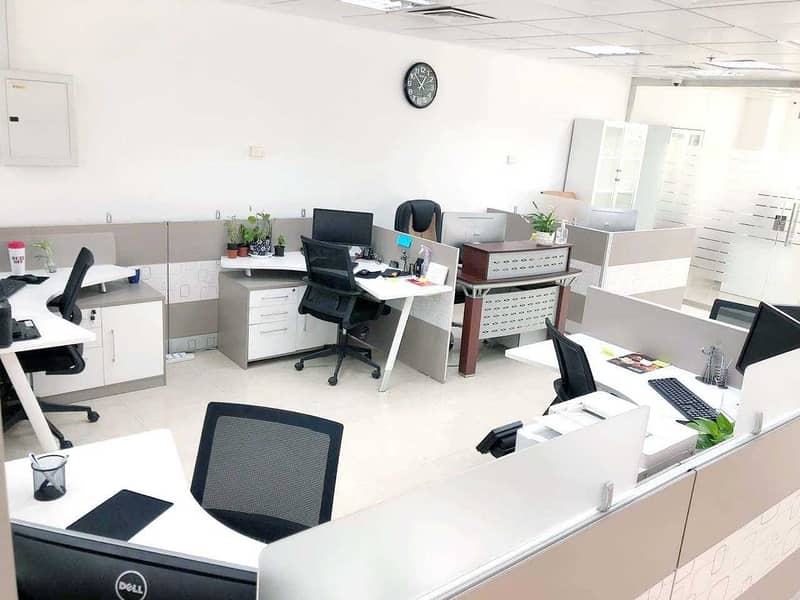 4 Great Offer Fully Furnished Office Space for Rent  Located in Tourist Club Area
