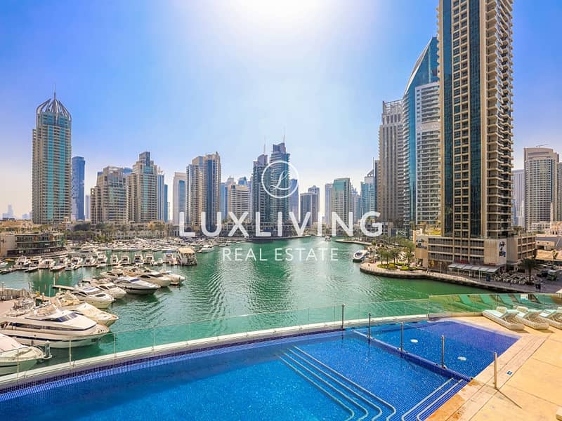 16 Exclusive | Stunning 2 Beds | Full Marina View