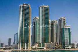 شقة في برج تالا مارينا سكوير جزيرة الريم 1 غرف 57000 درهم - 5378666