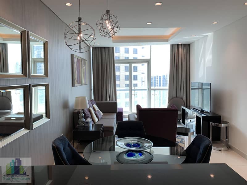 10 FURNISHED 1BR FOR RENT IN DAMAC DISTINCTION DOWNTOWN