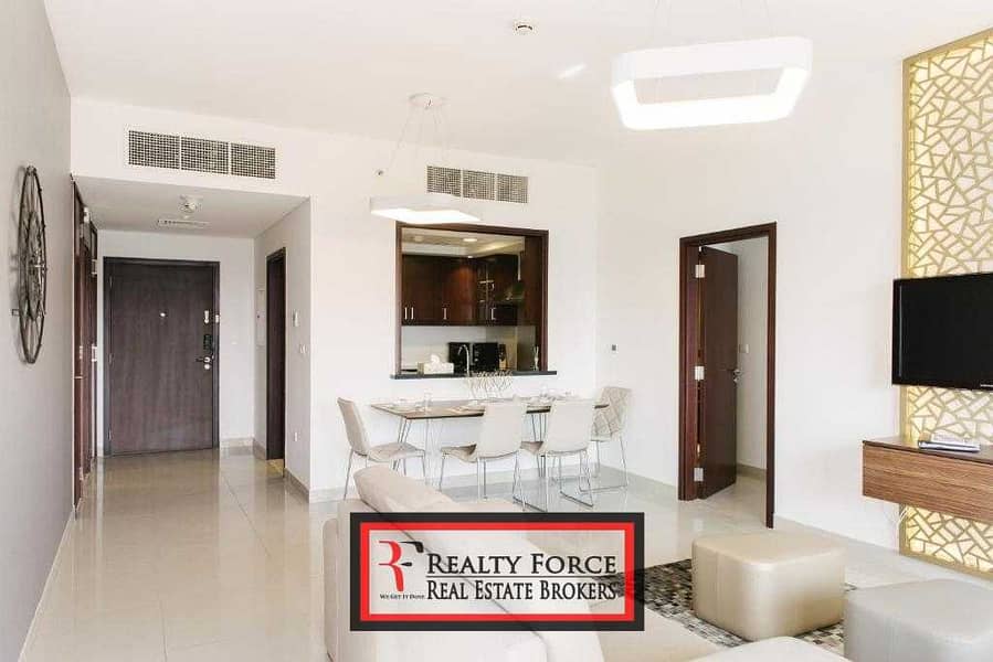 4 FULLY FURNISHED | HIGH FLOOR 2BR | FOUNTAIN VIEW