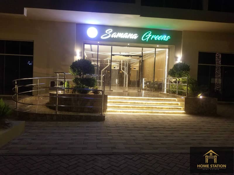 18 Exclusice offer large studio for rent in Arjan samana greens 28555 / 4 chq