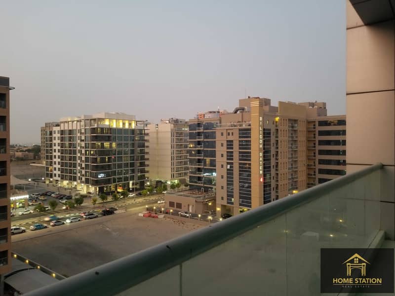 16 Bright and spacious 1bedroom for rent in dubai silicon oasis 34999 /4chq