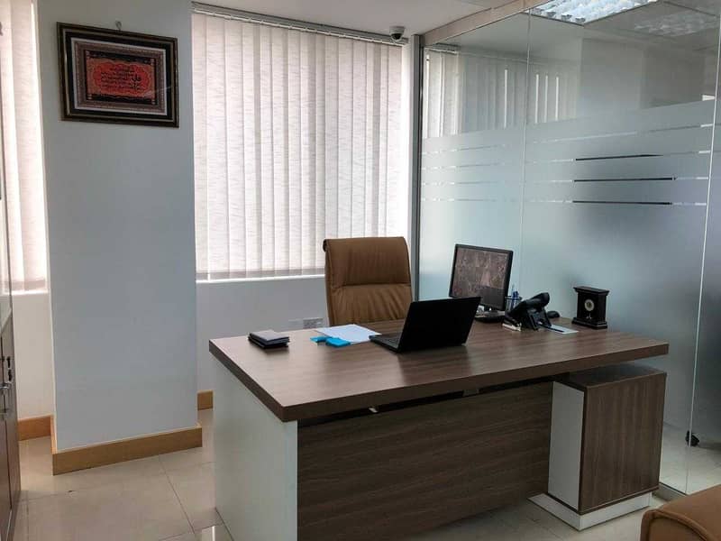 7 Great Offer Fully Furnished Office Space for Rent  Located in Tourist Club Area