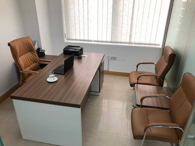 8 Great Offer Fully Furnished Office Space for Rent  Located in Tourist Club Area