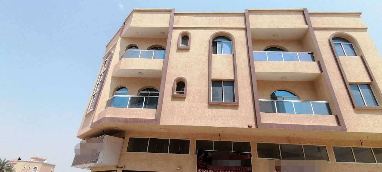 Building for sale in Al Rawda 1 area in the Emirate of Ajman  On Qar Street, ground + two floors, residential and commercial, two years old. . .
