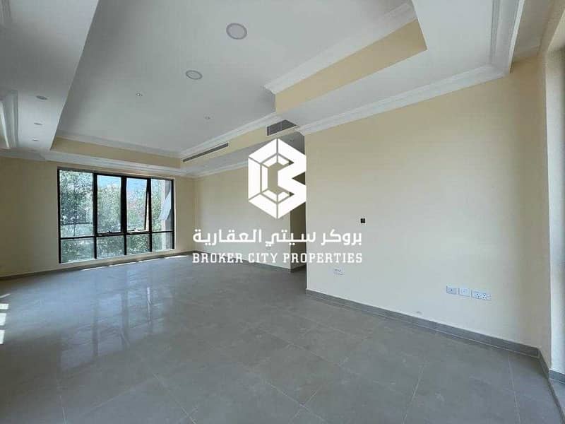 For rent in Al Bateen a brand new villa  modern design