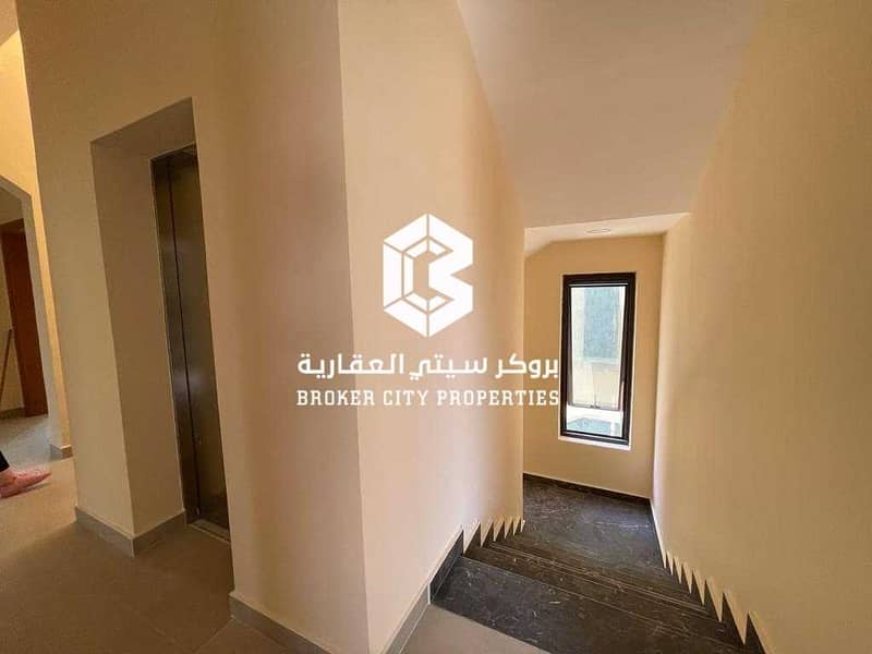 3 For rent in Al Bateen a brand new villa  modern design