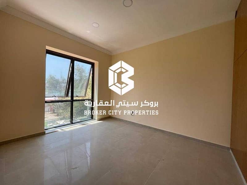 6 For rent in Al Bateen a brand new villa  modern design