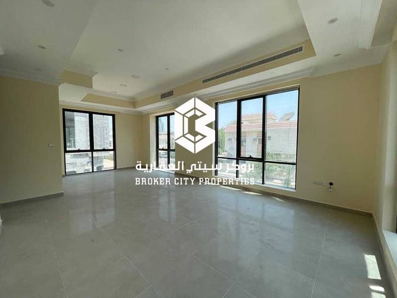 14 For rent in Al Bateen a brand new villa  modern design