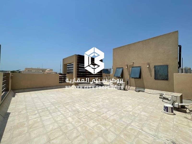 15 For rent in Al Bateen a brand new villa  modern design