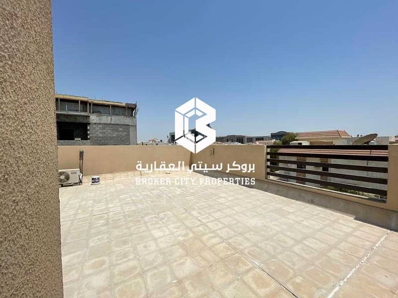 20 For rent in Al Bateen a brand new villa  modern design