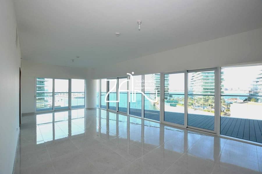 3 Full Sea View 3BR with Large Balcony Vacant Soon