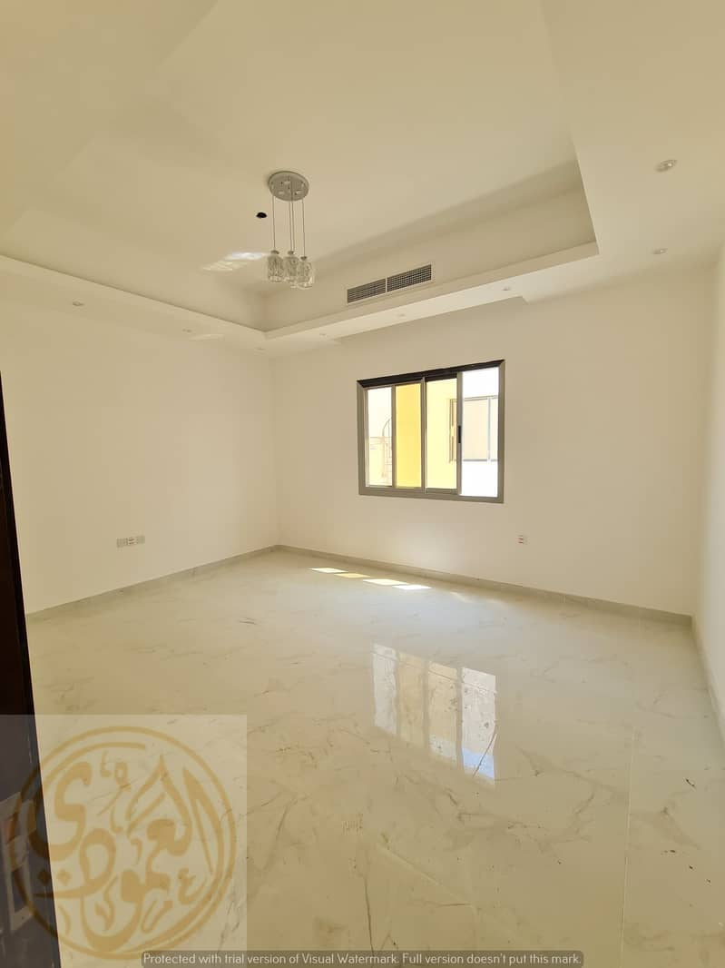 Villa for sale, the most luxurious architectural designs in Ajman, personal finishing with high-quality building materials, with the possibility of ba