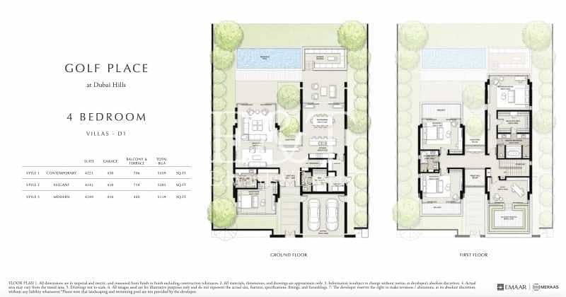 38 Corner 4 Bed | Type D1 |On Payment Plan