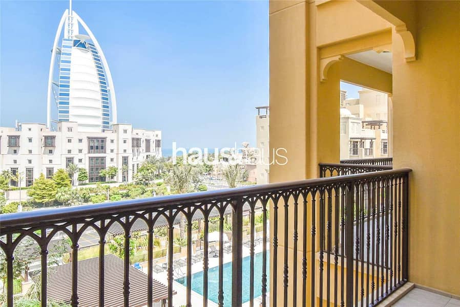 Burj Al Arab Views | Pool Facing | Brand New