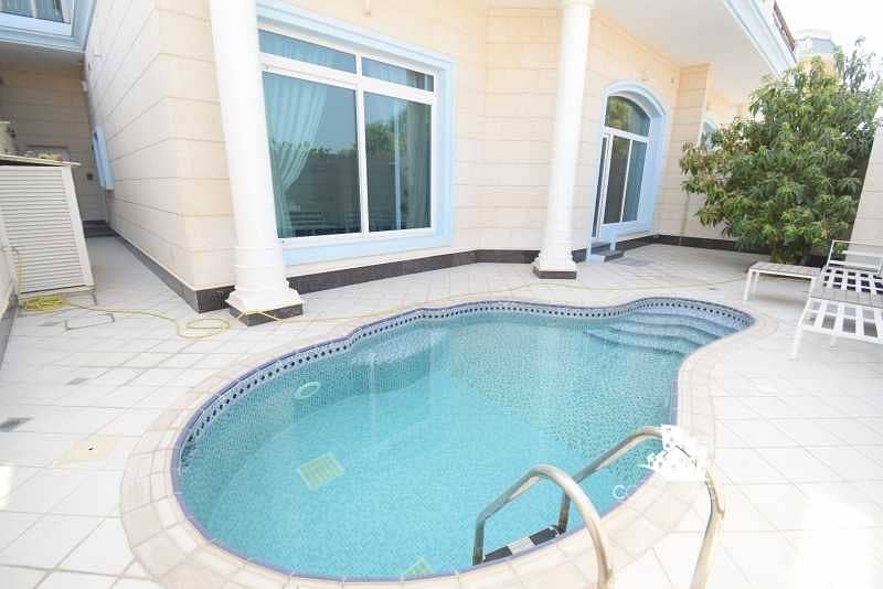 37 Furnished Beach View |5BR + Maid| Private pool