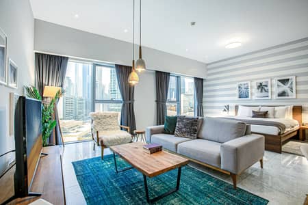 Studio for Rent in DIFC, Dubai - City View | Furnished | Flexible Terms Studio for Rent in DIFC, Dubai - City View | Furnished | Flexible Terms