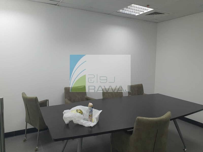 5 Semi-Furnished Office with Partition up to Ceiling for rent