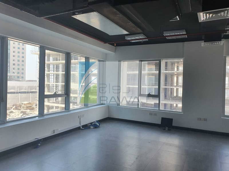 8 Semi-Furnished Office with Partition up to Ceiling for rent