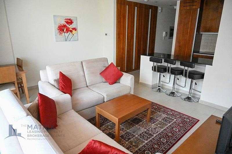Luxurious 1 BR furnished with balcony  I Canal View