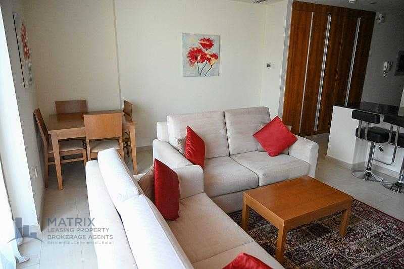 4 Luxurious 1 BR furnished with balcony  I Canal View