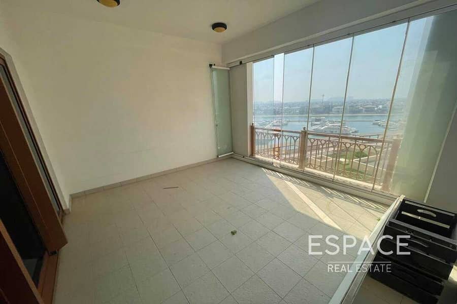 12 Upgraded | Sea view | 2BR Unfurnished | Vacant